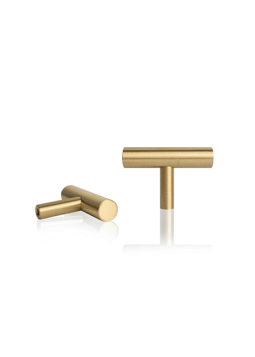 Theresa S brass cabinet handle