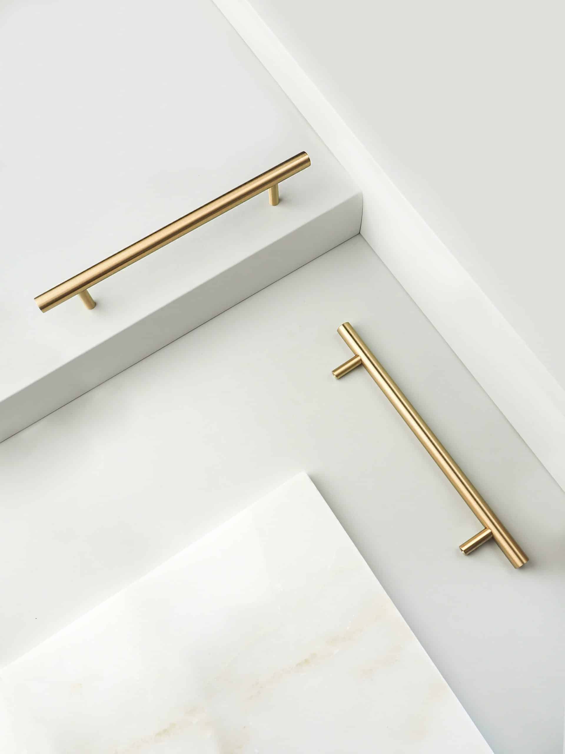 Theresa L - solid brass handle