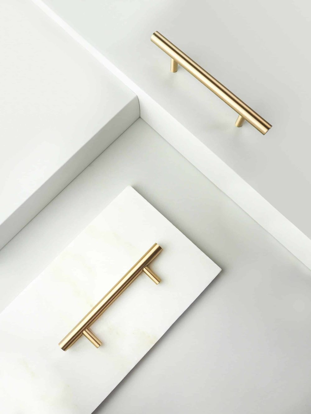 Theresa brass cabinet handle