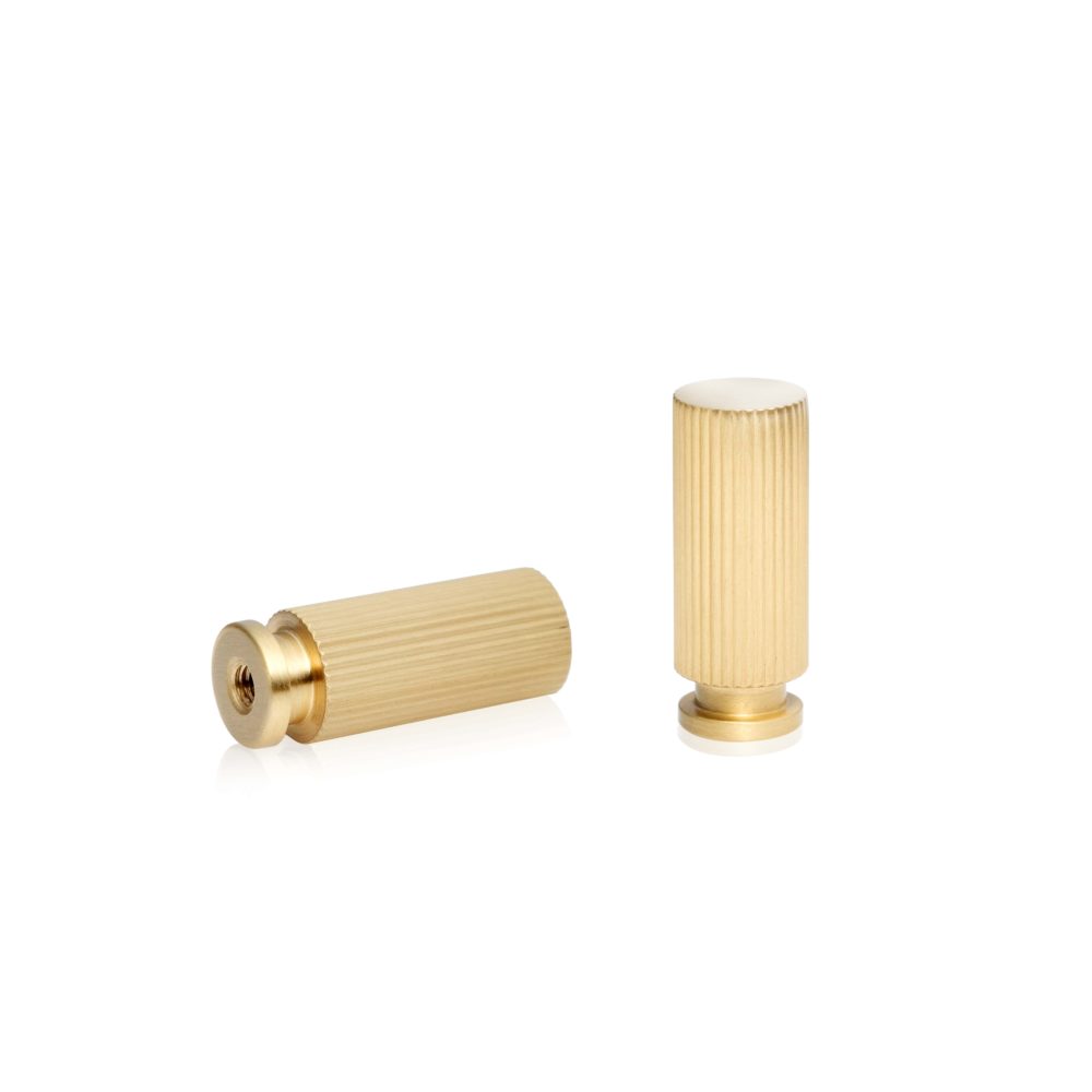 Juno S brass cabinet handle