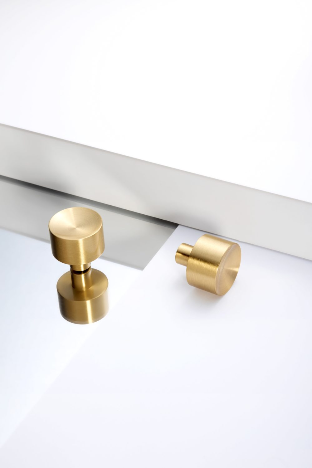 Nina brass cabinet handle, gold cabinet handle