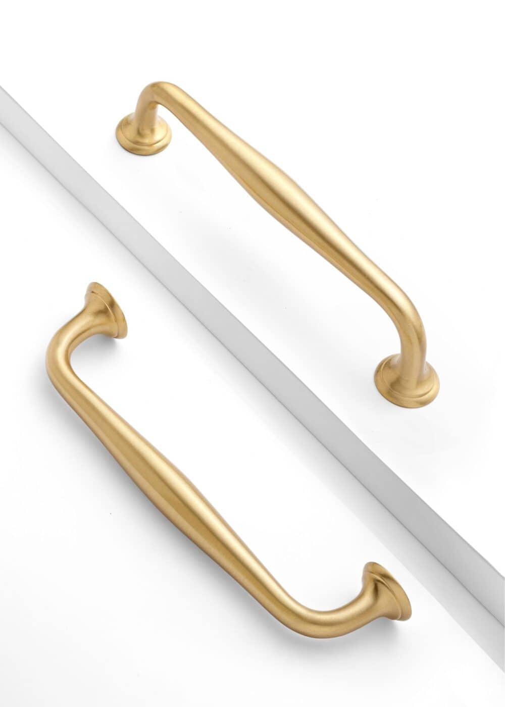 BARB L brass cabinet handle