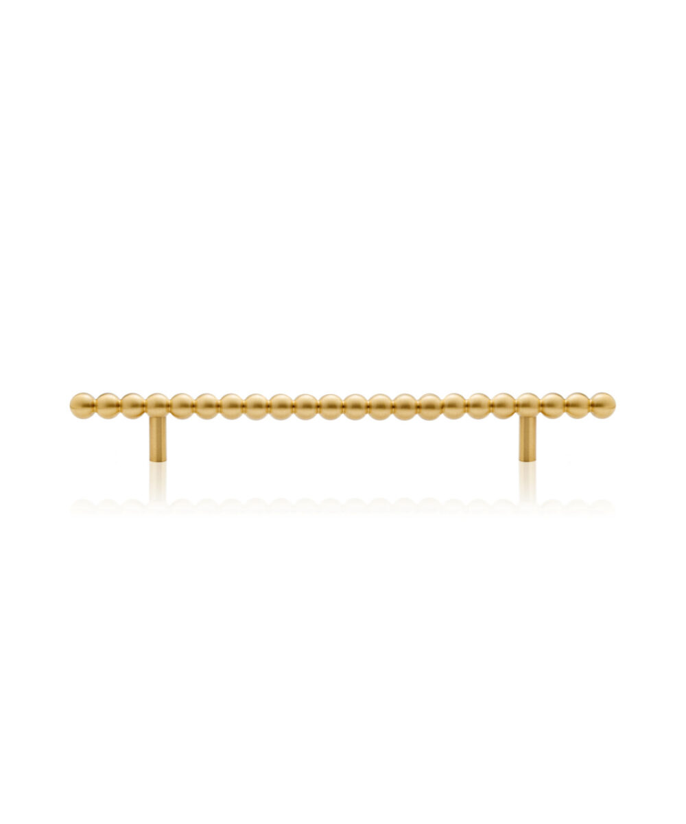 Daisy L brass furniture handle