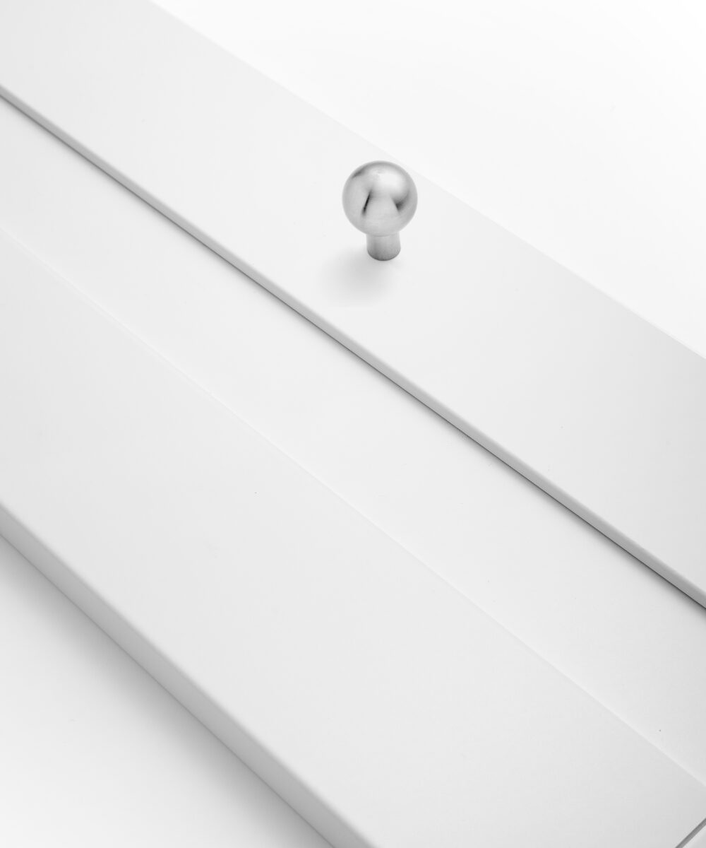 silver furniture knob