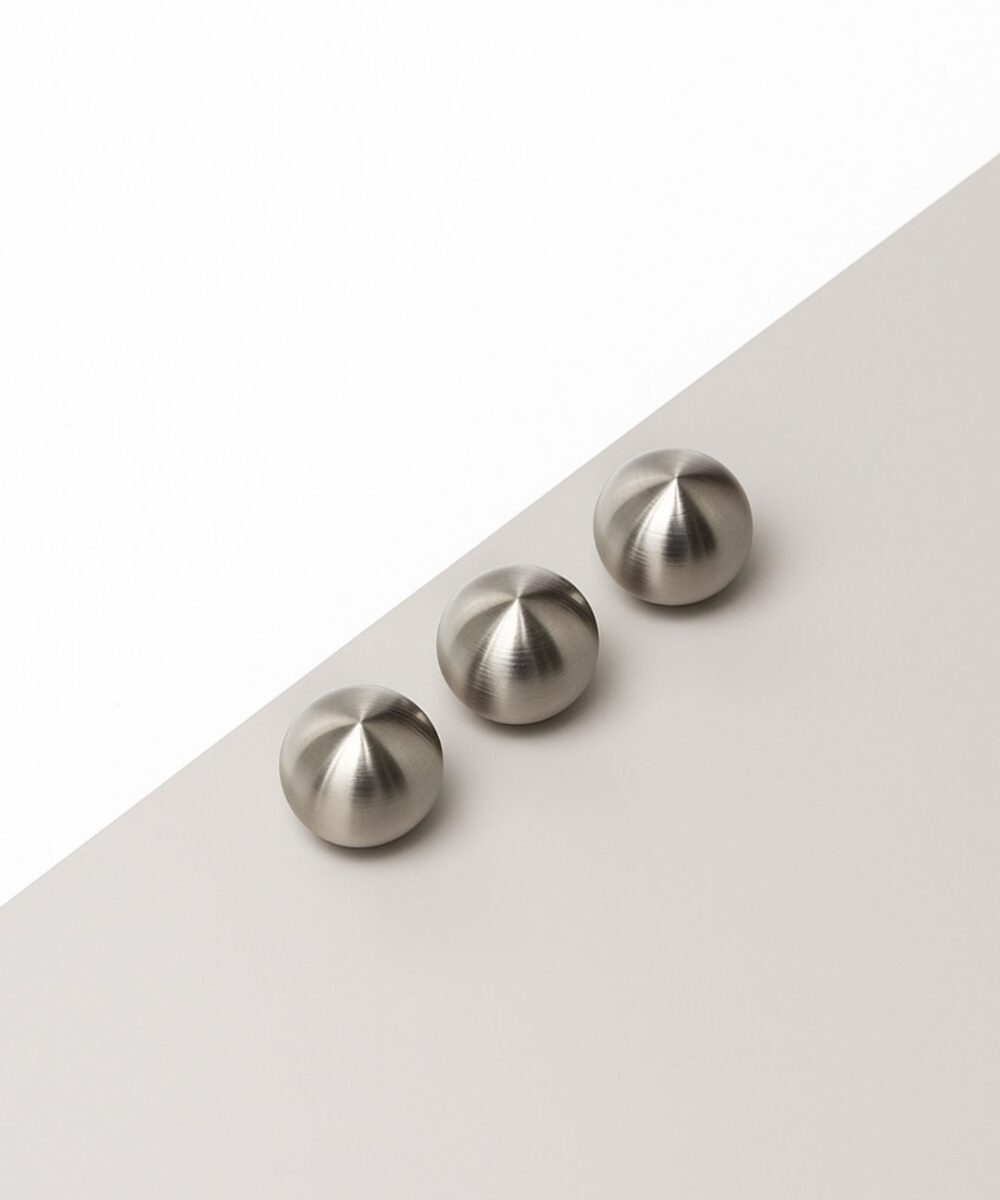 silver furniture knob